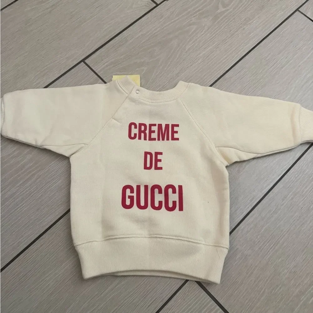 Brand new BABY PRINTED COTTON SWEATSHIRT 3/6 months